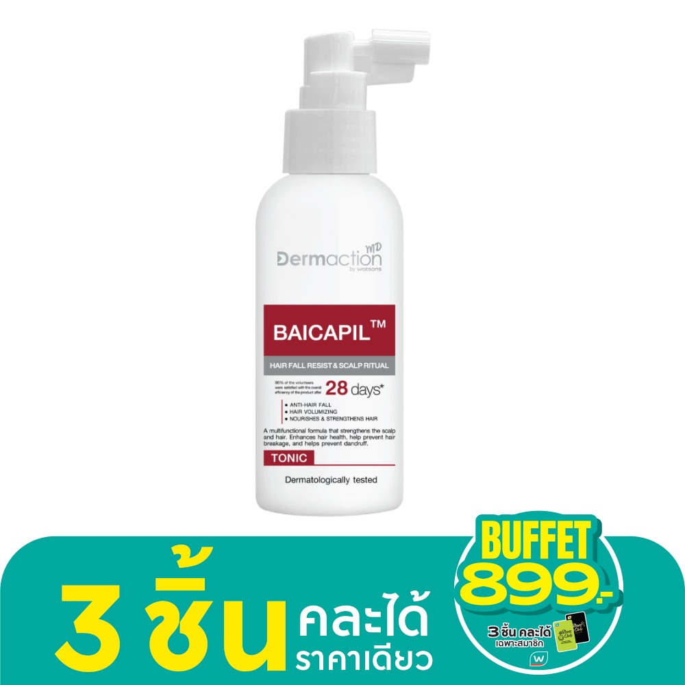 Dermaction by Watsons Hair Fall Resist  Scalp Ritual Tonic 100ml.