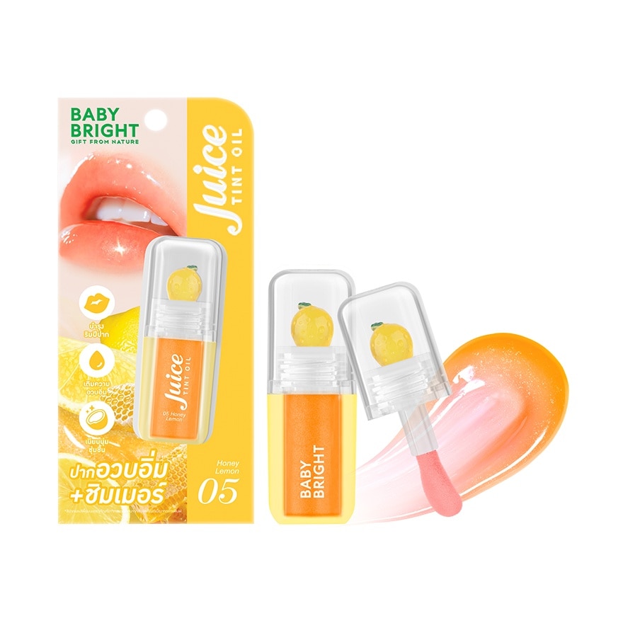 Baby Bright เบบี้ไบร์ท จูซ ทินท์ ออยล์ 3.1ก. 05 ฮันนี่เลม่อน