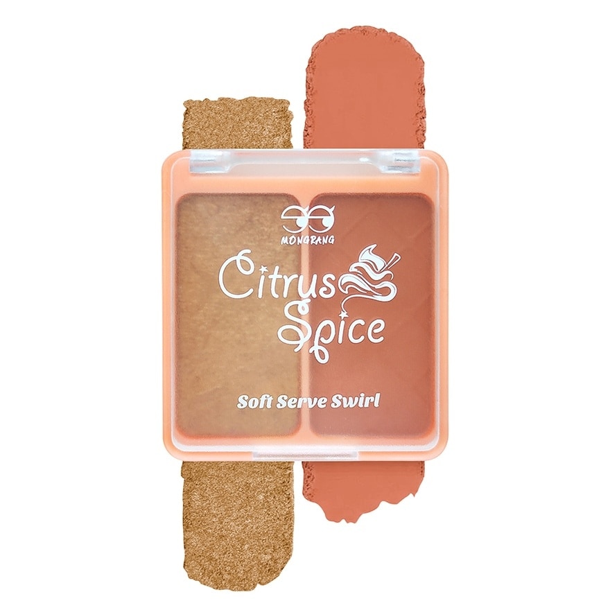 Mongrang Soft Serve Swirl Eyeshadow 6g. Citrus Spice