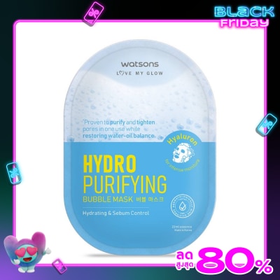 Watsons Watsons Hydro Purifying Bubble Mask 1sheet.