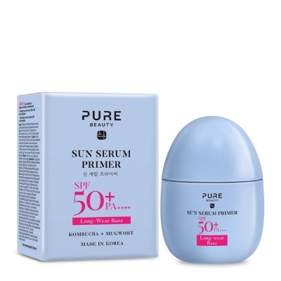 Pure Beauty เพียว บิวตี้ ซัน เซรั่ม ไพรเมอร์ เอสพีเอฟ50+ พีเอ++++ 40มล.