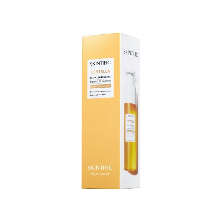Skintific Centella Deep Cleansing Oil 200 ml.