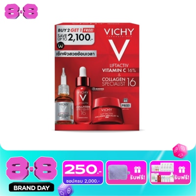 Vichy - Vichy Set Liftactive (Vitamin C 16 Serum 20ml. Collagen Specialist 16 Serum 30ml. + image