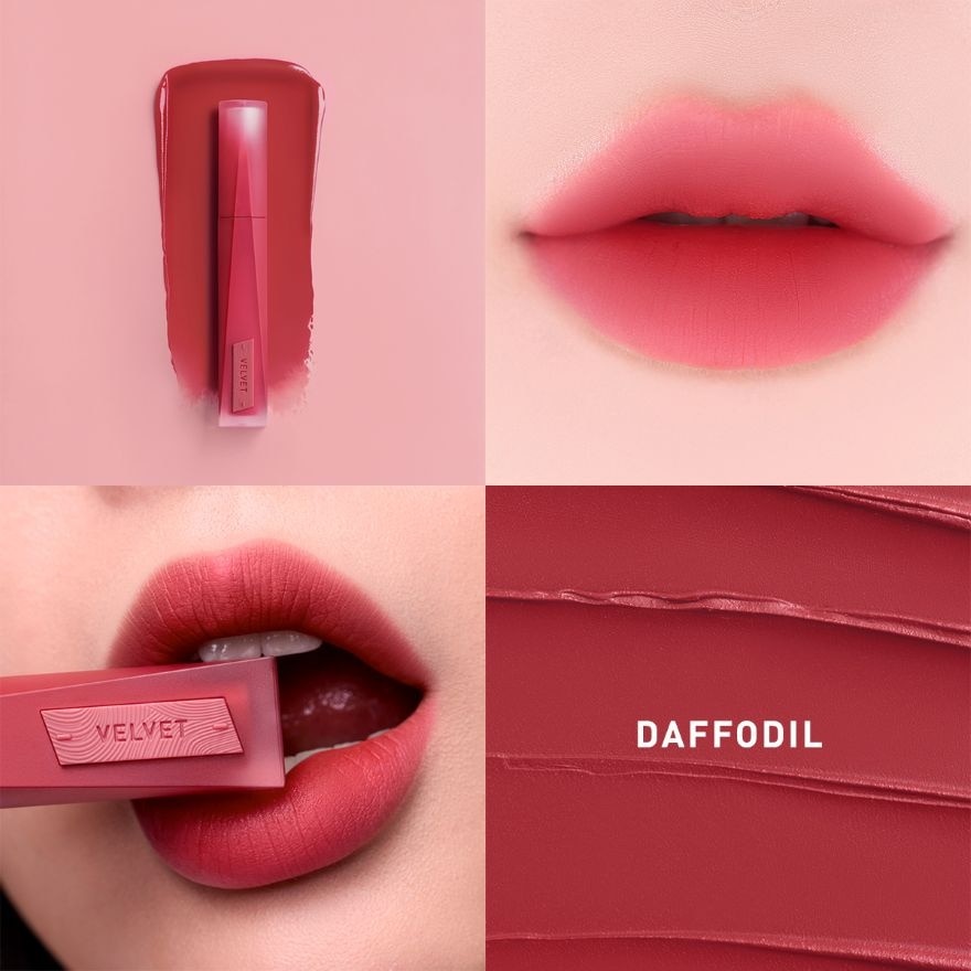 3CE Velvet Lip Tint Plush 4g. 03 Daffodil