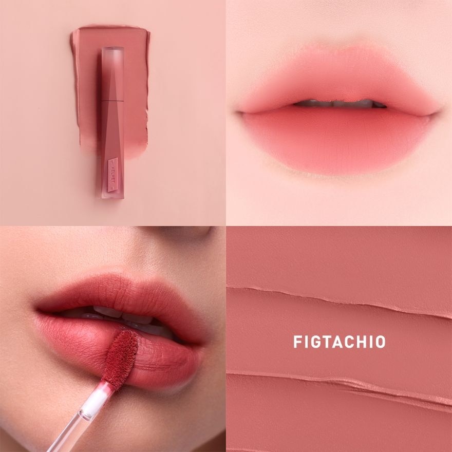 3CE Velvet Lip Tint Plush 4g. 08 Figtachio