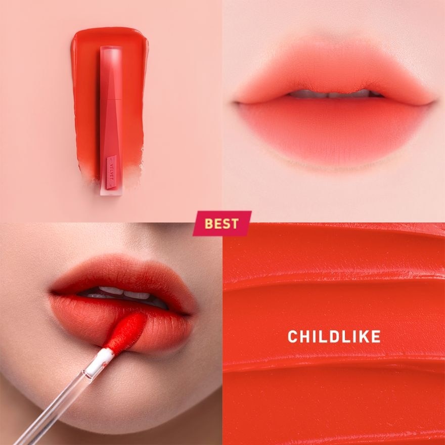 3CE Velvet Lip Tint Plush 4g. 09 Childlike