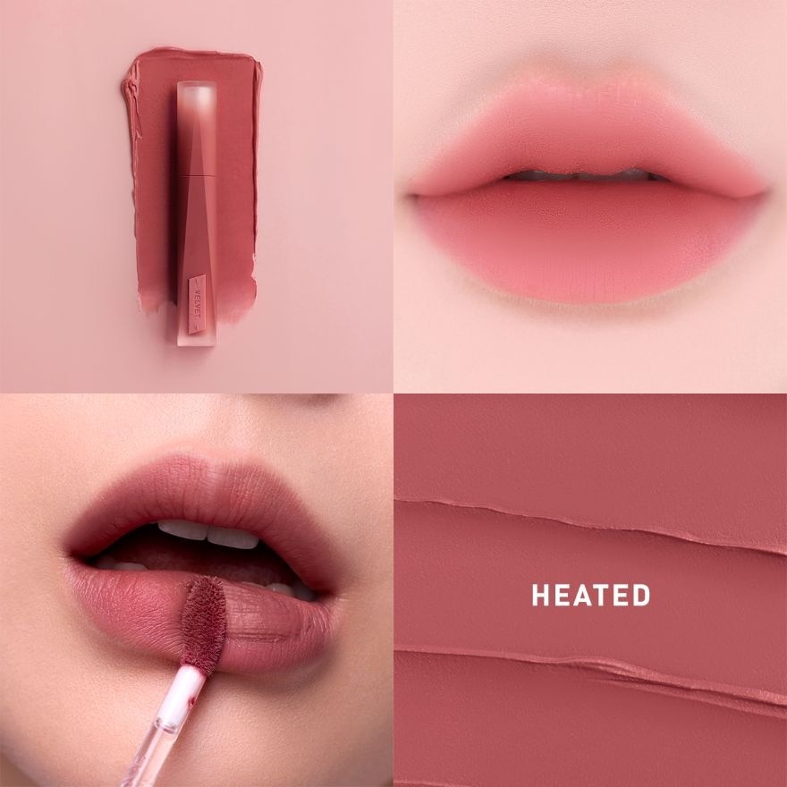 3CE Velvet Lip Tint Plush 4g. 21 Heated
