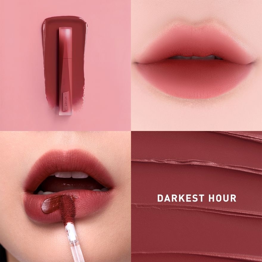 3CE Velvet Lip Tint Plush 4g. 23 Darkest Hour