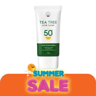 Naturista - Naturista Tea Tree Acne Clear Face Sunscreen SPF50+ PA++++ 30 ml.