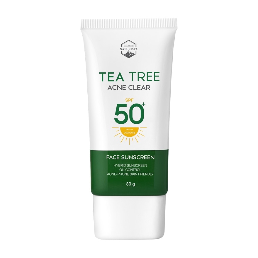 เนเชอริสต้า ที ทรี แอคเน่ เคลียร์ เฟซ ซันสกรีน SPF50+ PA++++ 30 มล.