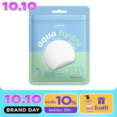 Watsons Watsons Aqua Hydra Toner Pads 30s. image
