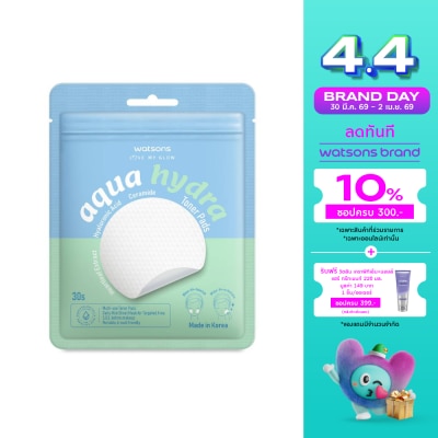 Watsons - Watsons Aqua Hydra Toner Pads 30s.