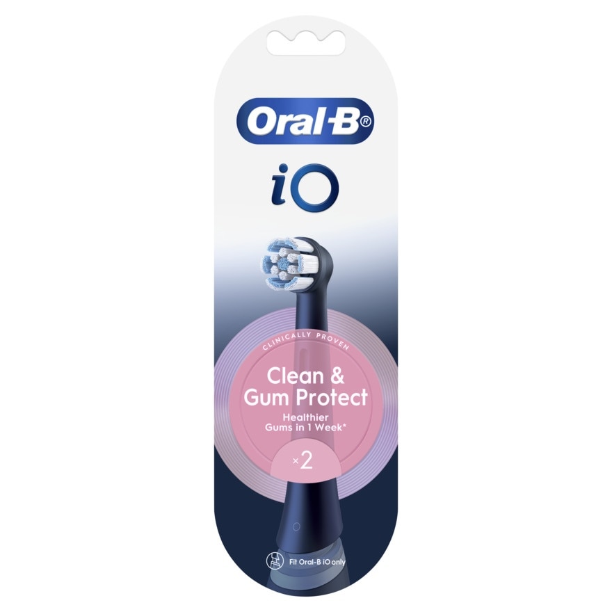 Oral-B iO Clean  Gum Protect Electric Toothbrush Head 2'S
