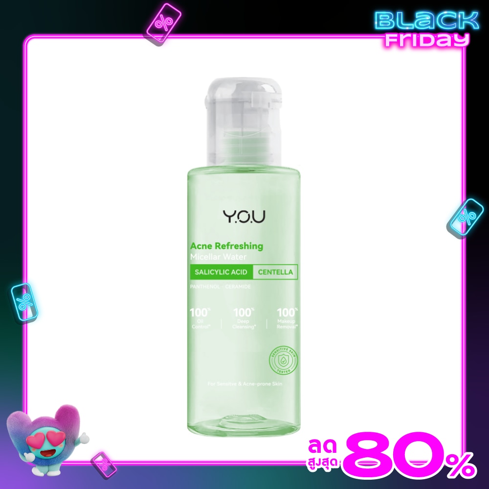 Y.O.U Acne Refreshing Micellar Water 100ml.