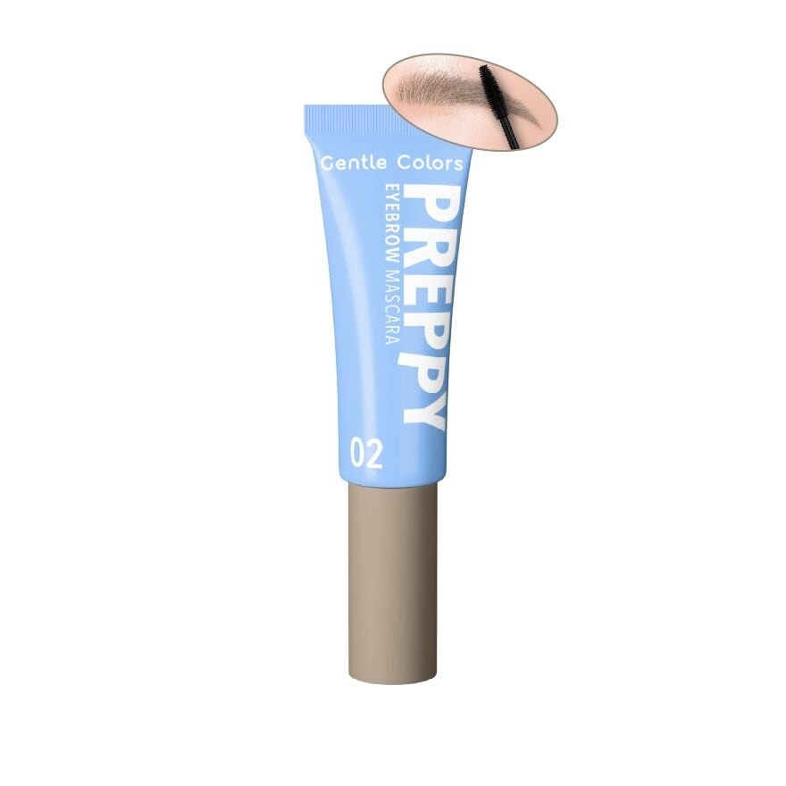 เจนเทิล คัลเลอร์ เพร็พพี อายบราว มาสคาร่า 4ก. 02 สโมก