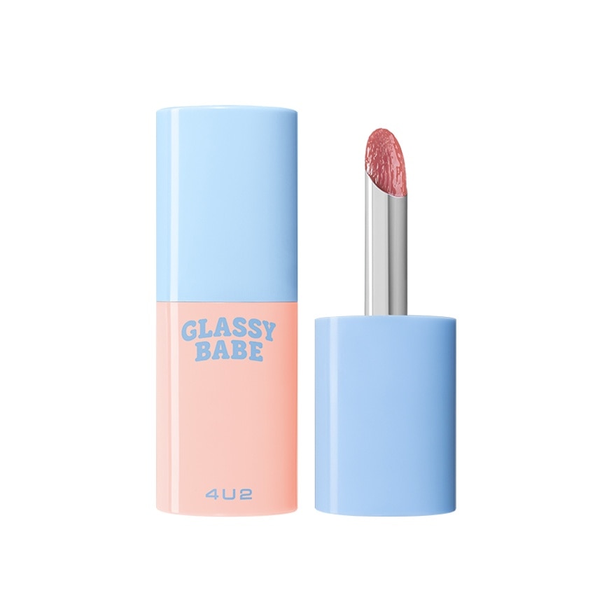 4U2 Glassy Babe Lip 6g. 01 Tropic Glow