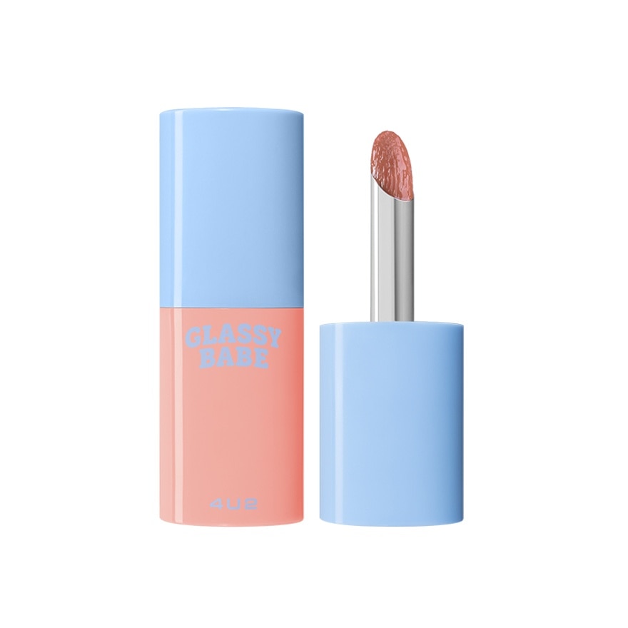 โฟร์ยูทู กลาสซี่ เบ๊บ ลิป 6ก. 02 แทน ไลน์ส