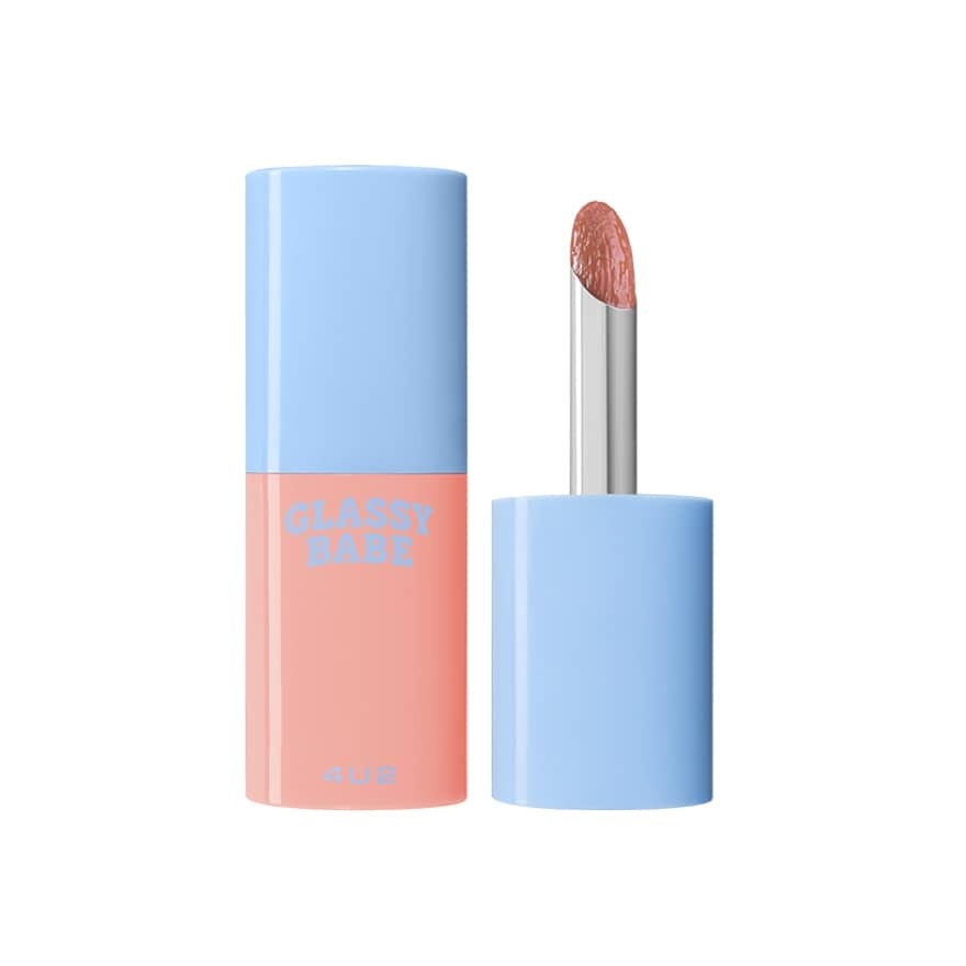 โฟร์ยูทู กลาสซี่ เบ๊บ ลิป 6ก. 02 แทน ไลน์ส