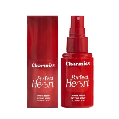Charmiss ชาร์มิส เพอร์เฟค ฮาร์ท แมตต์ ฟินิช เซ็ตติ้ง สเปรย์ 50มล.