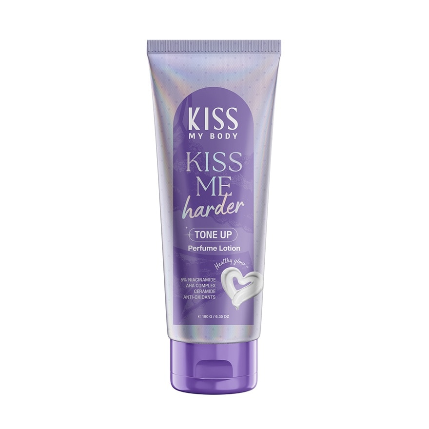 Kiss My Body Tone Up Perfume Lotion Kiss Me Harder 180 G.
