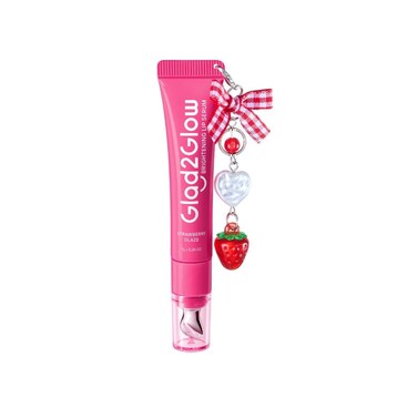 Glad2Glow Brightening Lip Serum Strawberry Glaze (Pink)