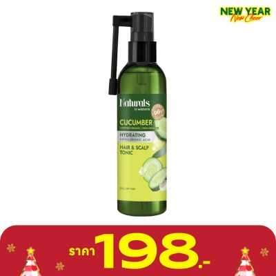 Naturals by Watsons Naturals By Watsons Cucumber Hydrating Hair  Scalp Tonic 120 ml.