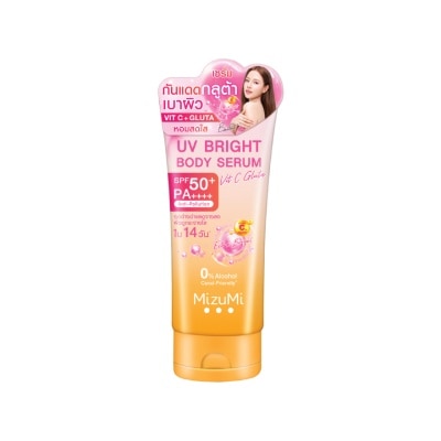 Mizumi มิซึมิ ยูวี ไบรท์ บอดี้ เซรั่ม วิต ซี กลูต้า SPF50+ PA++++ 180 มล.