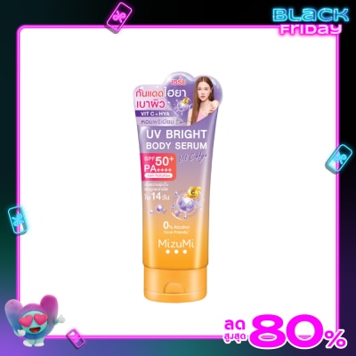 Mizumi มิซึมิ ยูวี ไบรท์ บอดี้ เซรั่ม วิต ซี ไฮยา SPF50+ PA++++ 180 มล.