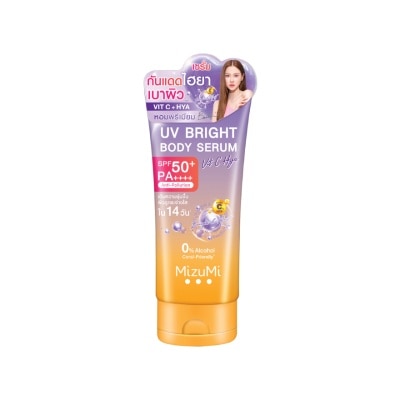 Mizumi มิซึมิ ยูวี ไบรท์ บอดี้ เซรั่ม วิต ซี ไฮยา SPF50+ PA++++ 180 มล.
