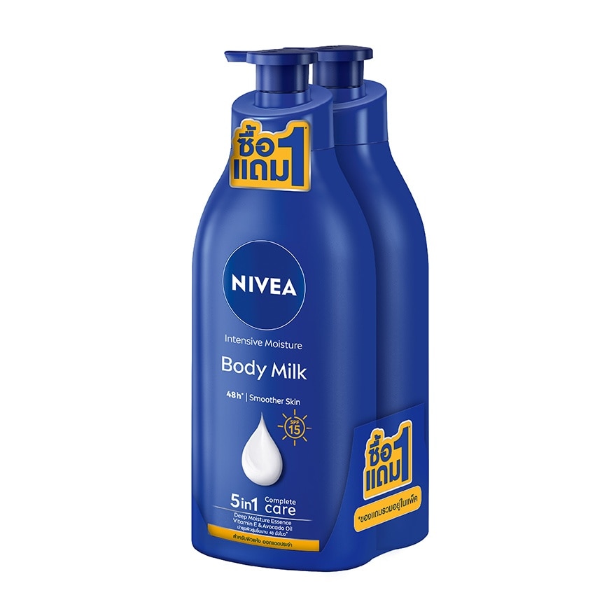 Nivea Body Lotion Milk Intensive Moisture SPF15 525 Ml.Twin Pack