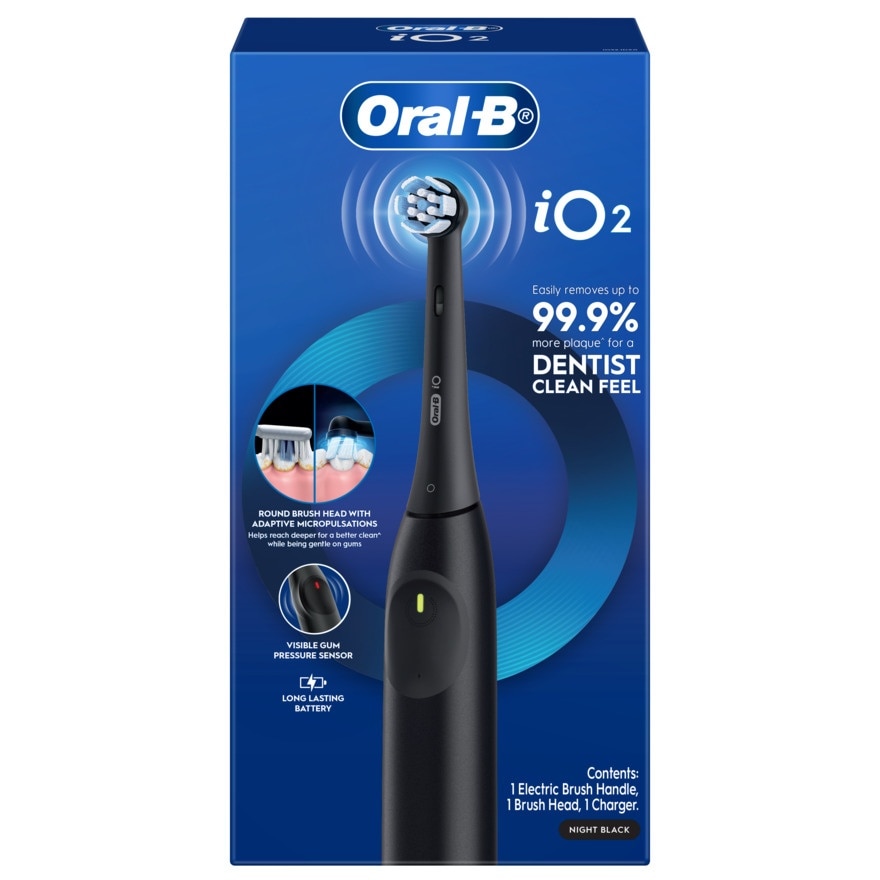 Oral-B Electric Toothbrush iO Series 2 Night Black 1'S