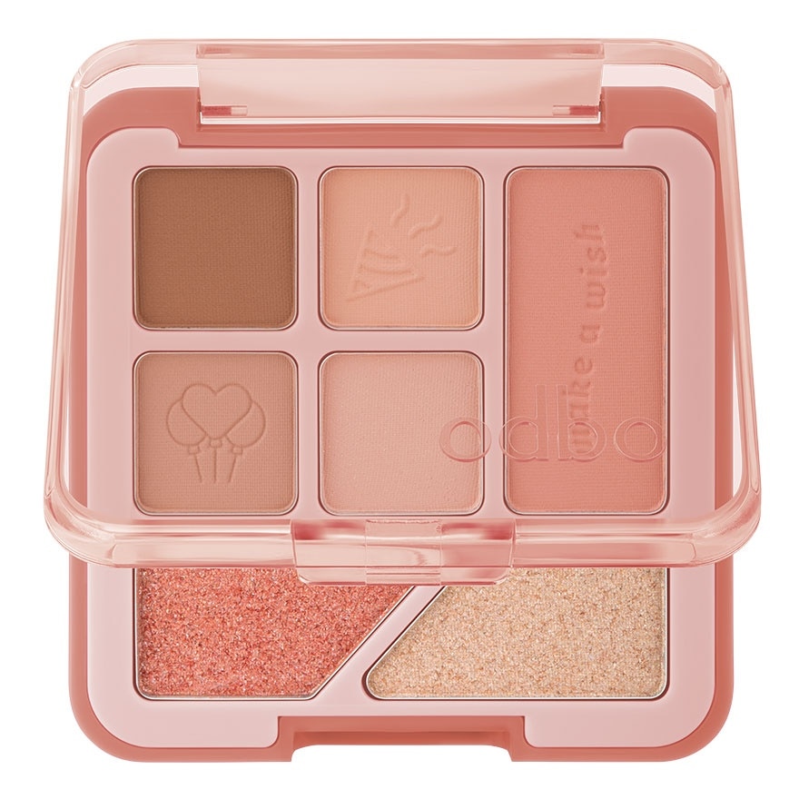 Odbo Special Treats Eyeshadow Palette 7g. 02 Make A Wish