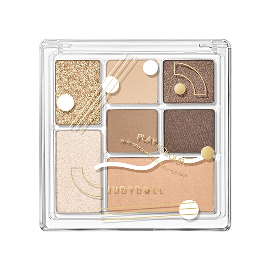 Judydoll Judydoll All-In-One Palette For Your Full Face 8.5g. 16 Raw Coconut Latte