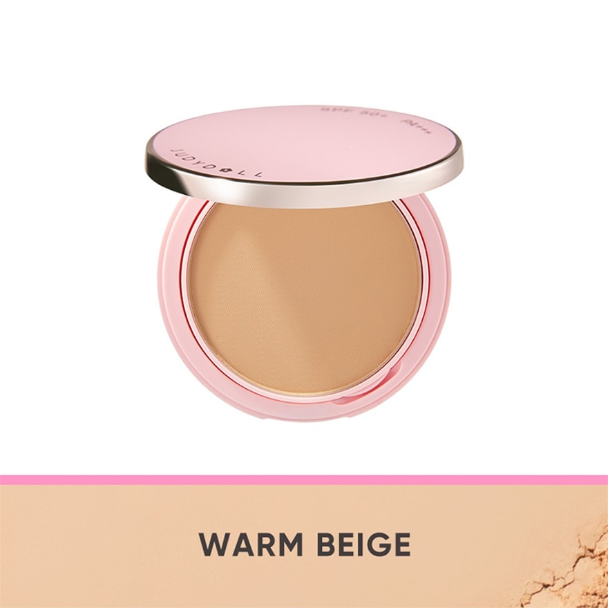 Judydoll Peach Skin Matte 2-Way Cake SPF50+ PA+++ 8.5g. Warm Beige