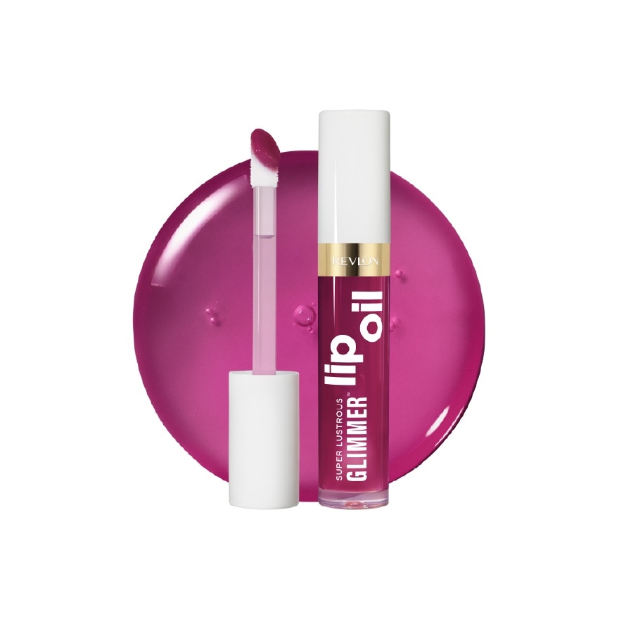 Revlon เรฟลอน ซูเปอร์ ลัสทรัส กลิมเมอร์ ลิปออย 3.8มล. 006 พลัม ป๊อป