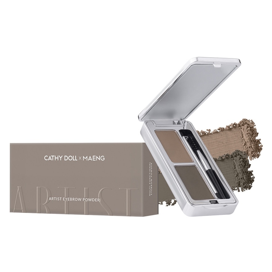 Cathy Doll x Maeng Artist Eyebrow Powder 3.6g. 01 Ashley Gray