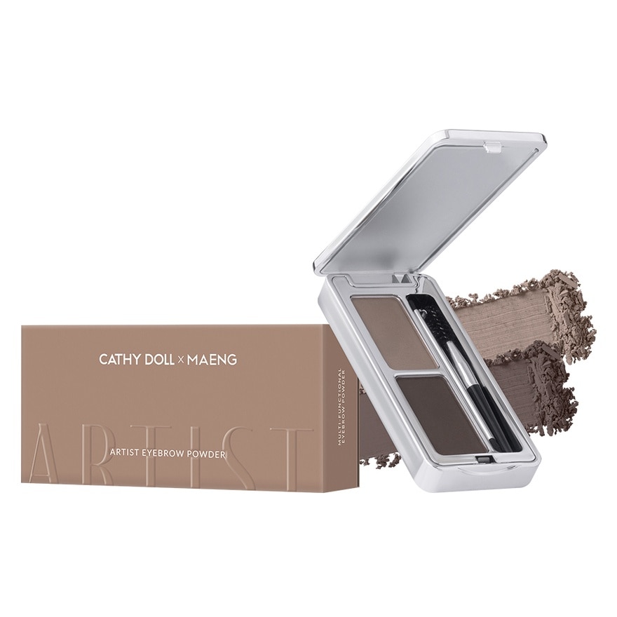 Cathy Doll x Maeng Artist Eyebrow Powder 3.6g. 02 Mocha Brown