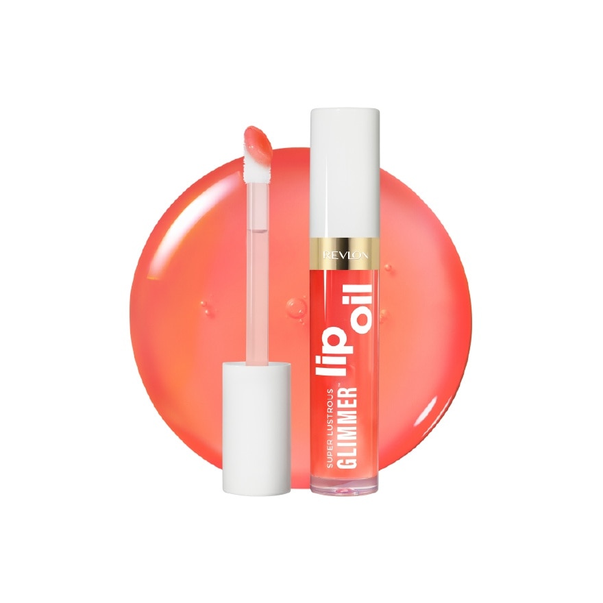 Revlon เรฟลอน ซูเปอร์ ลัสทรัส กลิมเมอร์ ลิปออย 3.8มล. 002มิส คอรัล