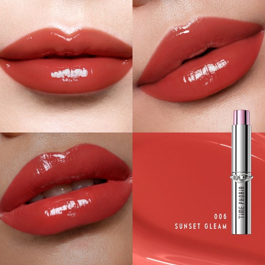 Timephoria Spectra Ultra Stay-Shine Transfer Proof Lip Vinyl 5g. 006 Sunset Gleam