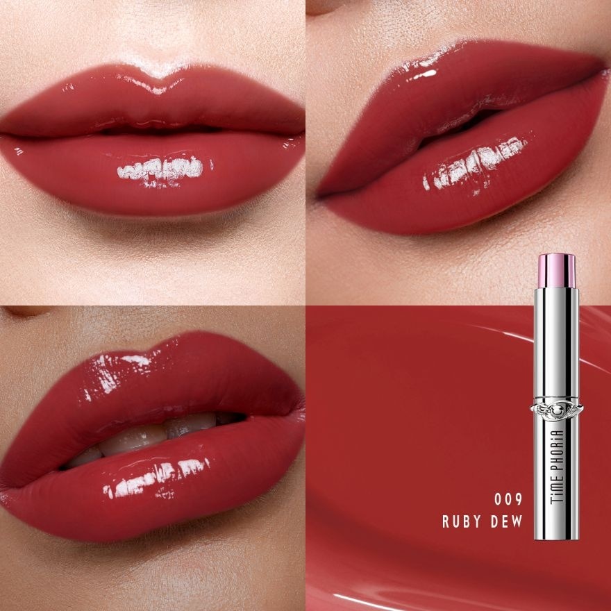 Timephoria Spectra Ultra Stay-Shine Transfer Proof Lip Vinyl 5g. 009 Ruby Dew