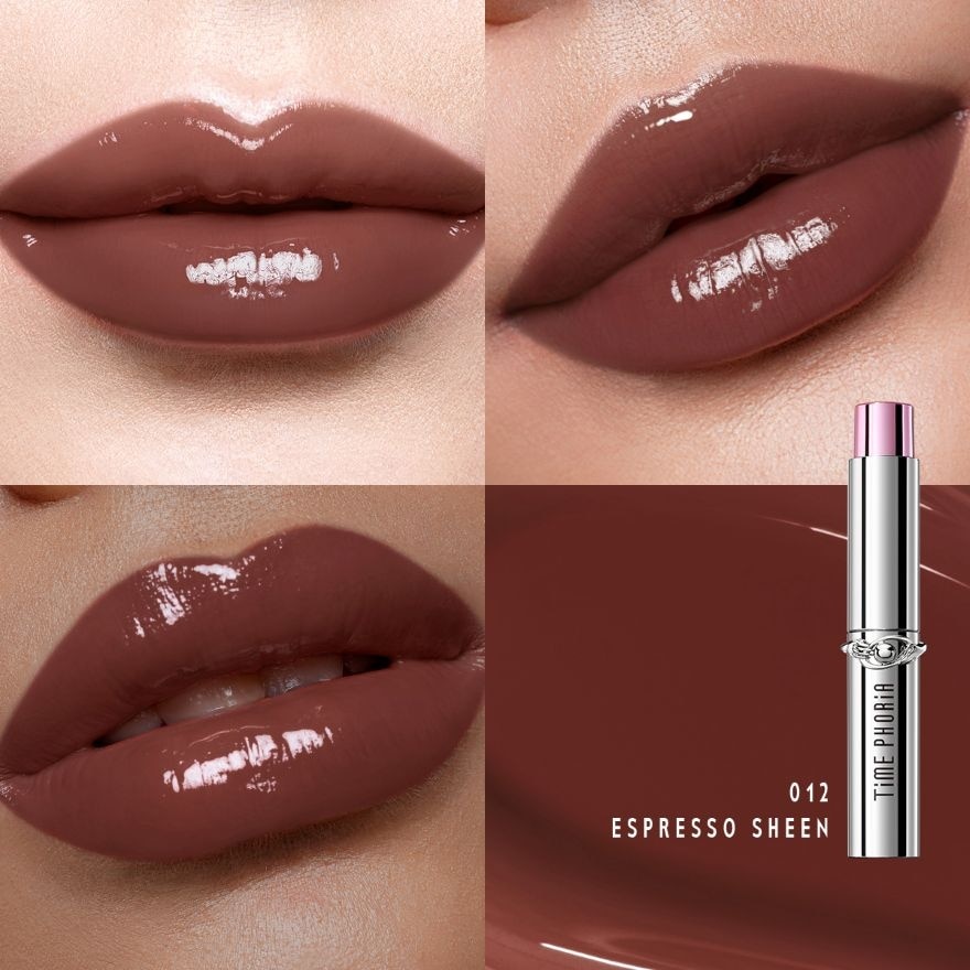 Timephoria Spectra Ultra Stay-Shine Transfer Proof Lip Vinyl 5g. 012 Espresso Sheen