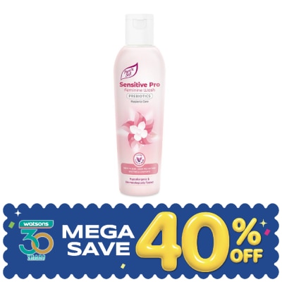 Pure N Soft - เพียว เอ็น ซอฟท์ เซ้นซิทีฟ โปร2 เฟมินีน วอช 200 มล. image