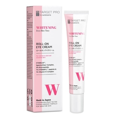 Target Pro by Watsons Target Pro by Watsons Whitening Roll-On Eye Cream 12ml.