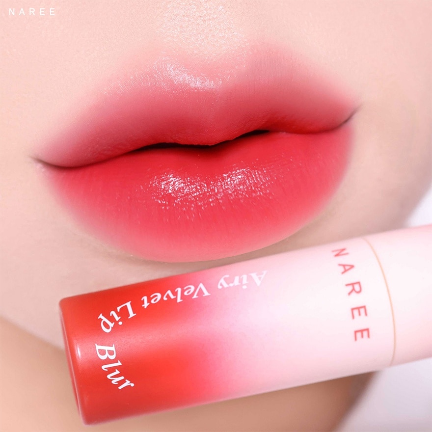 Naree Airy Velvet Lip Blur 3g. 18 Ruby Red