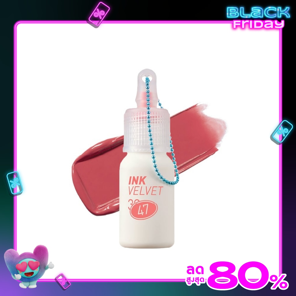 Peripera เพอริเพอร่า อิ้งค์ เวลเวท ลิป 4ก. 47 ซันนี่ คอรัล