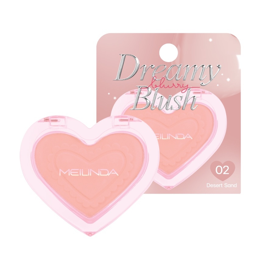 Meilinda Dreamy Blurry Blush 2.8g. 02 Desert Sand
