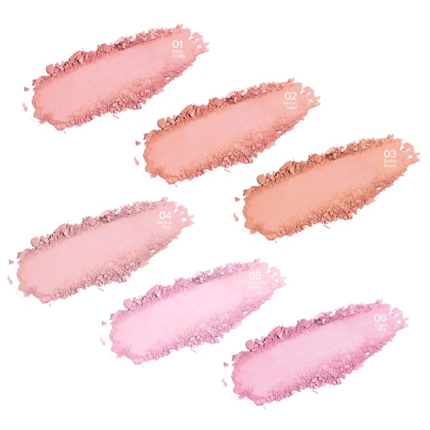 Meilinda Dreamy Blurry Blush 2.8g. 02 Desert Sand