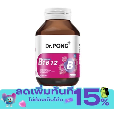 Dr.pong Dr.PONG B Complex 1 6 12 60 Capsules image