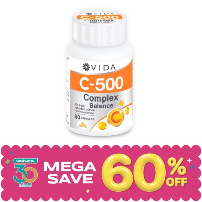 Vida - วีด้า ซี-500 คอมเพล็กซ์ บาลานซ์ 60 แคปซูล image