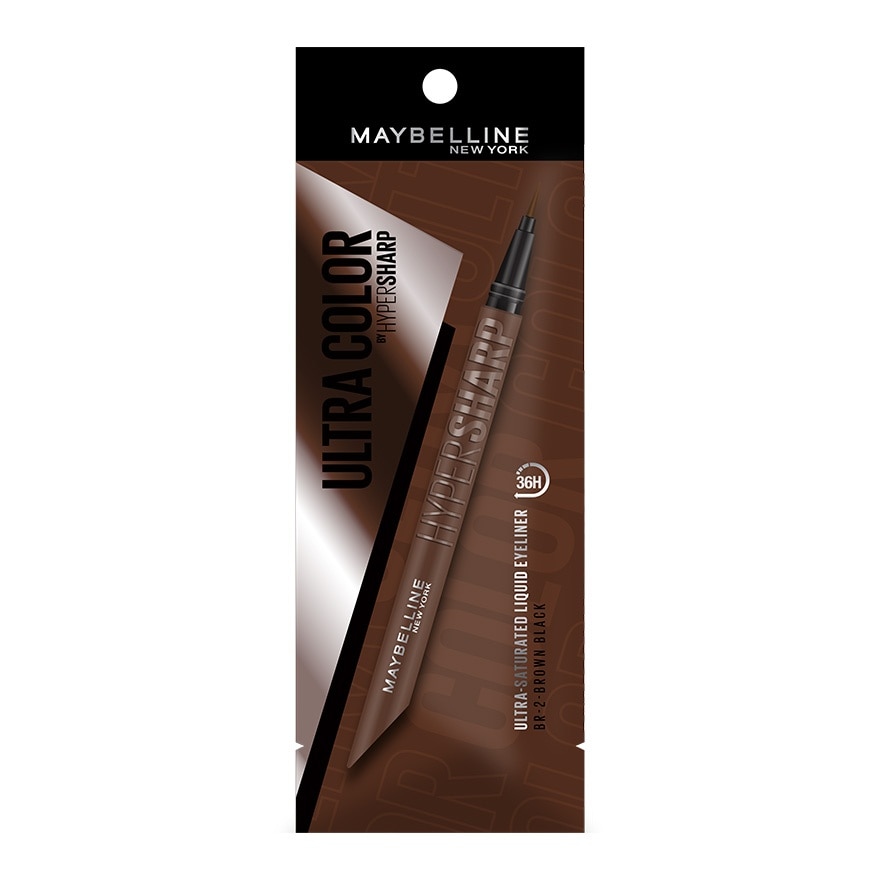 เมย์เบลลีน นิวยอร์ก อัลตร้า คัลเลอร์ บาย ไฮเปอร์ ชาร์ป 13.2ก. บราวน์ แบล็ค